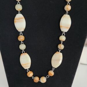 Polished Stone Necklace